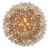 Crystorama Addis 31.5'' Chandelier in Aged Brass - Additional View
