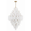 ADD-319-AG-WH Addis 31.5'' Chandelier | Alternate Image