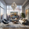 ADD-319-CH-AU Addis 20 Light Chandelier | Lifestyle Image