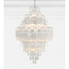 Crystorama Addis 31.5'' Chandelier in Polished Chrome - Additional View