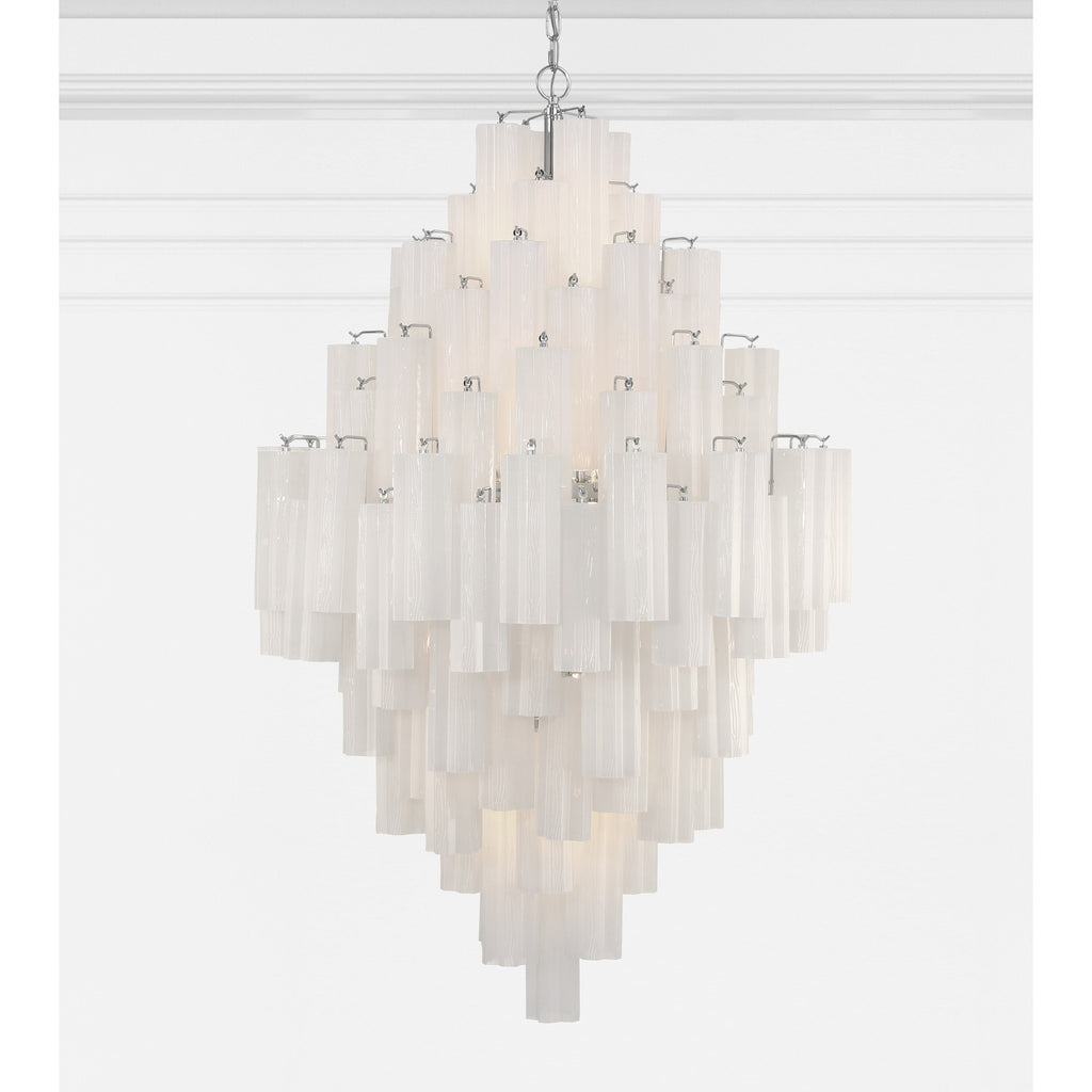 Crystorama Addis 31.5'' Chandelier in Polished Chrome - Additional View