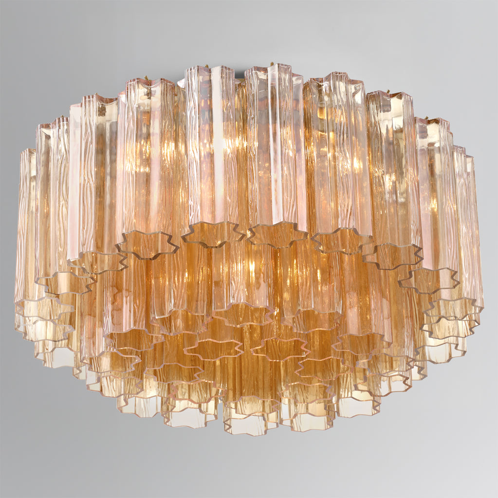 ADD-321-AG-AM Addis 22.25'' Flush Mount | Lifestyle Image