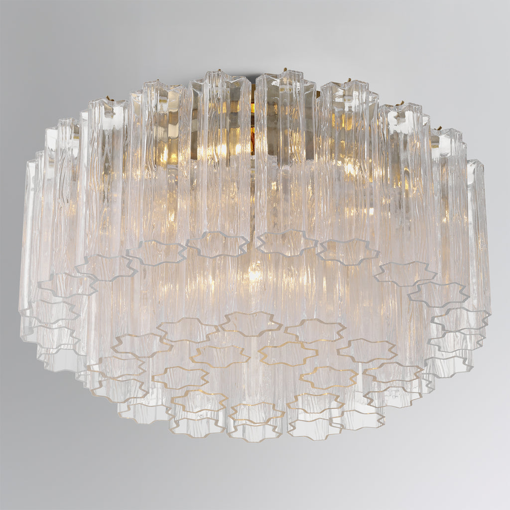 ADD-321-AG-CL Addis 22.25'' Flush Mount | Lifestyle Image