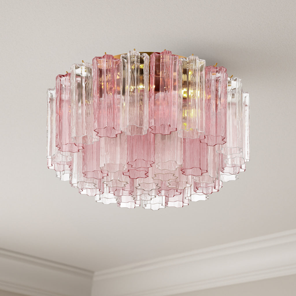 ADD-321-AG-SP Addis 22.25'' Flush Mount | Lifestyle Image