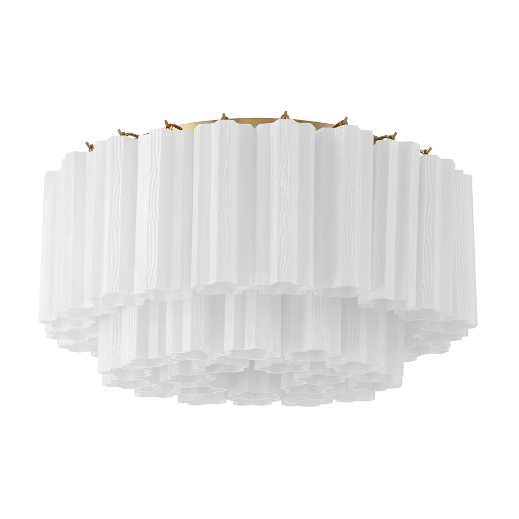 ADD-321-AG-WH Addis 22.25'' Flush Mount | Alternate Image