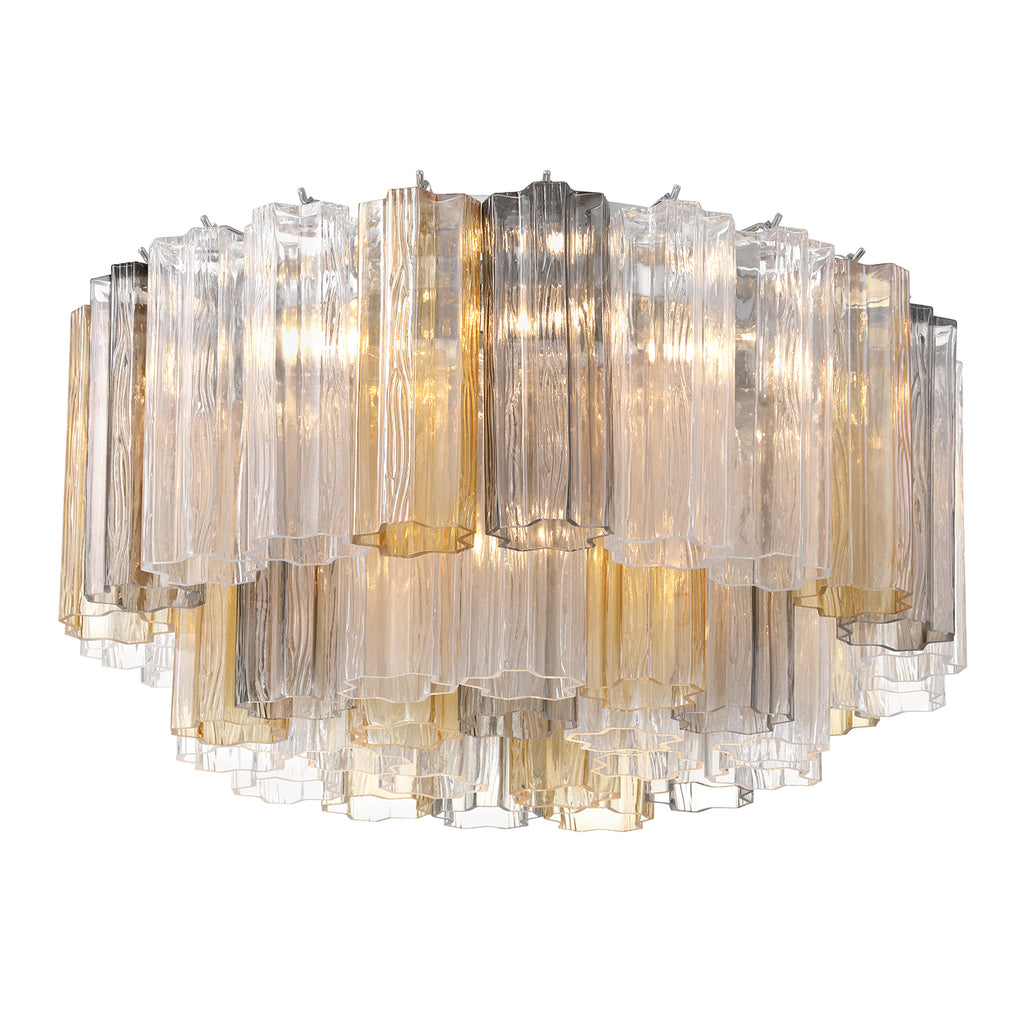 ADD-321-CH-AU Addis 22.25'' Flush Mount | Main Image
