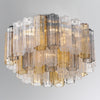 ADD-321-CH-AU Addis 22.25'' Flush Mount | Lifestyle Image