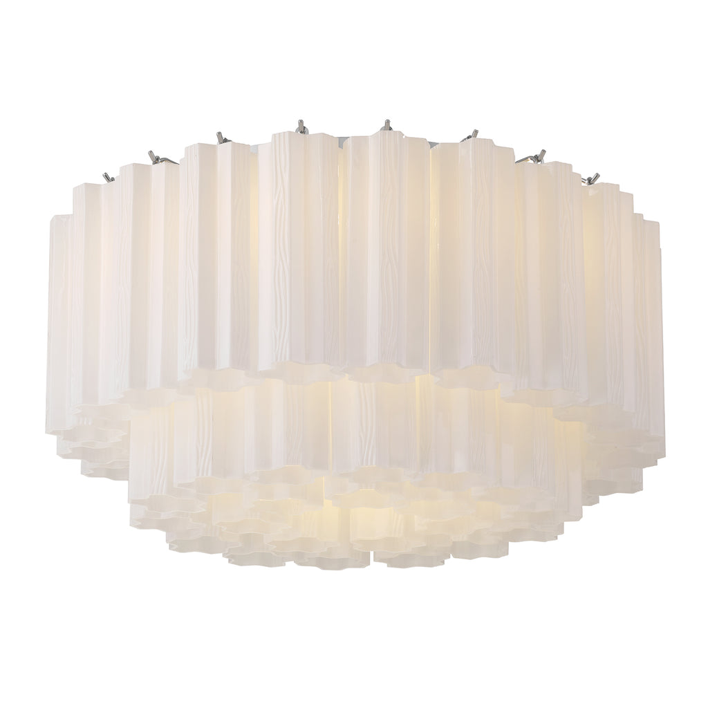 ADD-321-CH-WH Addis 22.25'' Flush Mount | Main Image