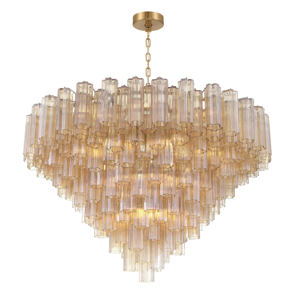 ADD-327-AG-AM Addis 49'' Chandelier | Alternate Image