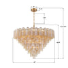 ADD-327-AG-AM Addis 49'' Chandelier | Dimensions Image