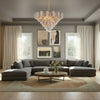ADD-327-AG-AU Addis 49'' Chandelier | Lifestyle Image
