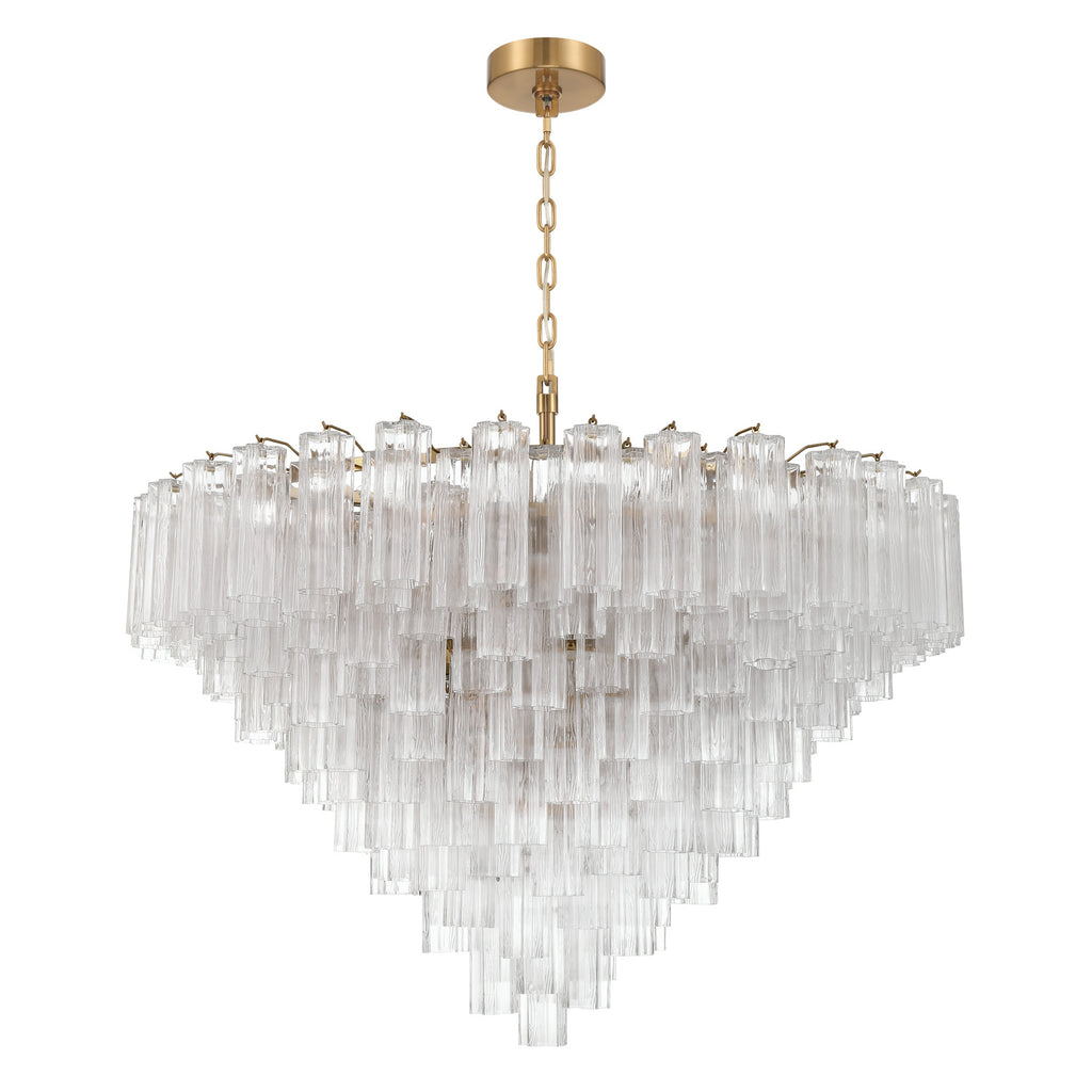 ADD-327-AG-CL Addis 49'' Chandelier | Alternate Image