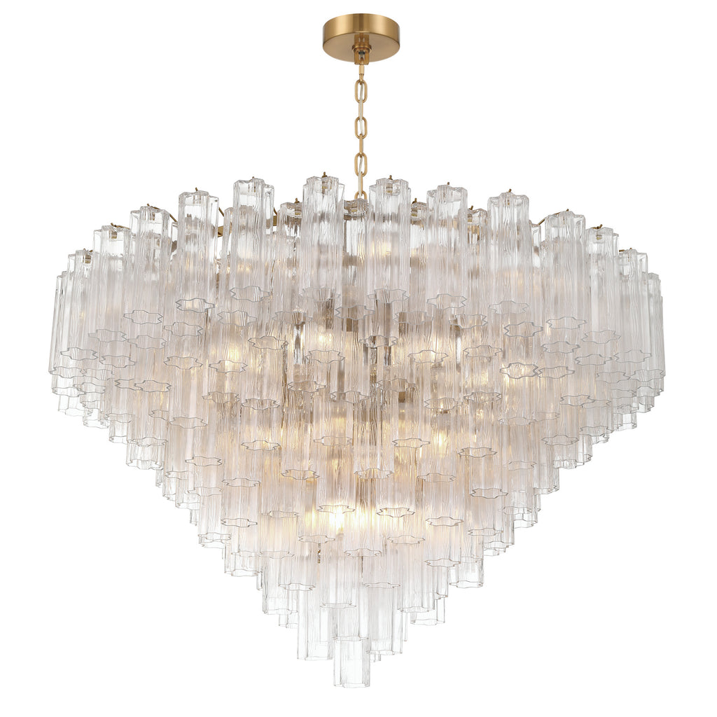 ADD-327-AG-CL Addis 49'' Chandelier | Alternate Image