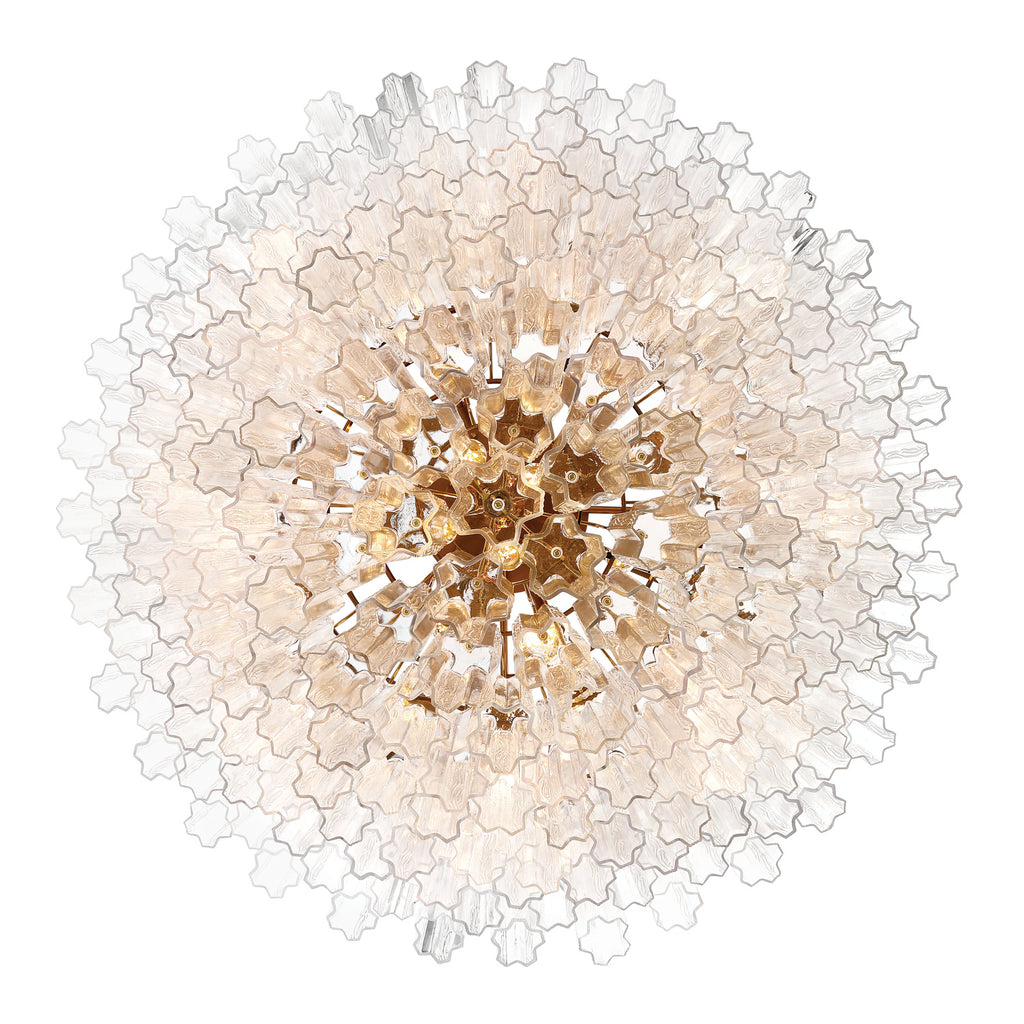 ADD-327-AG-CL Addis 49'' Chandelier | Alternate Image