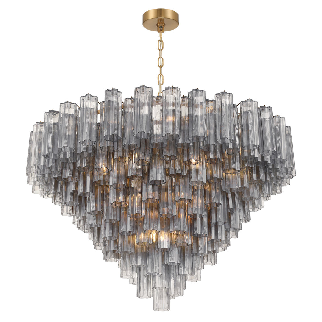 ADD-327-AG-SM Addis 49'' Chandelier | Alternate Image