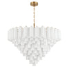 ADD-327-AG-WH Addis 49'' Chandelier | Alternate Image