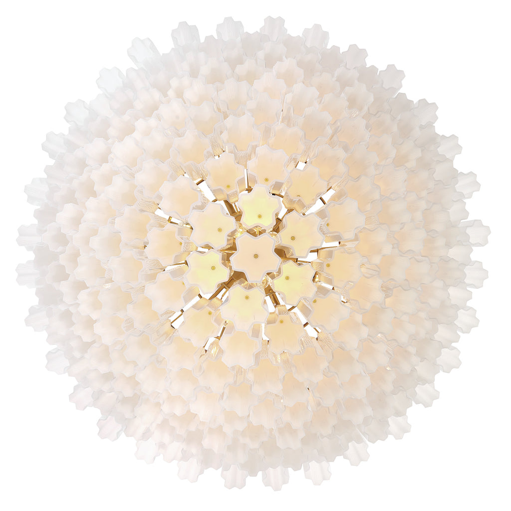ADD-327-AG-WH Addis 49'' Chandelier | Alternate Image