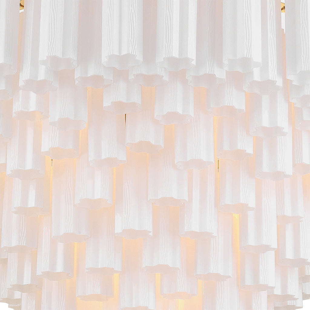 ADD-327-AG-WH Addis 49'' Chandelier | Alternate Image