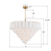ADD-327-AG-WH Addis 49'' Chandelier | Dimensions Image