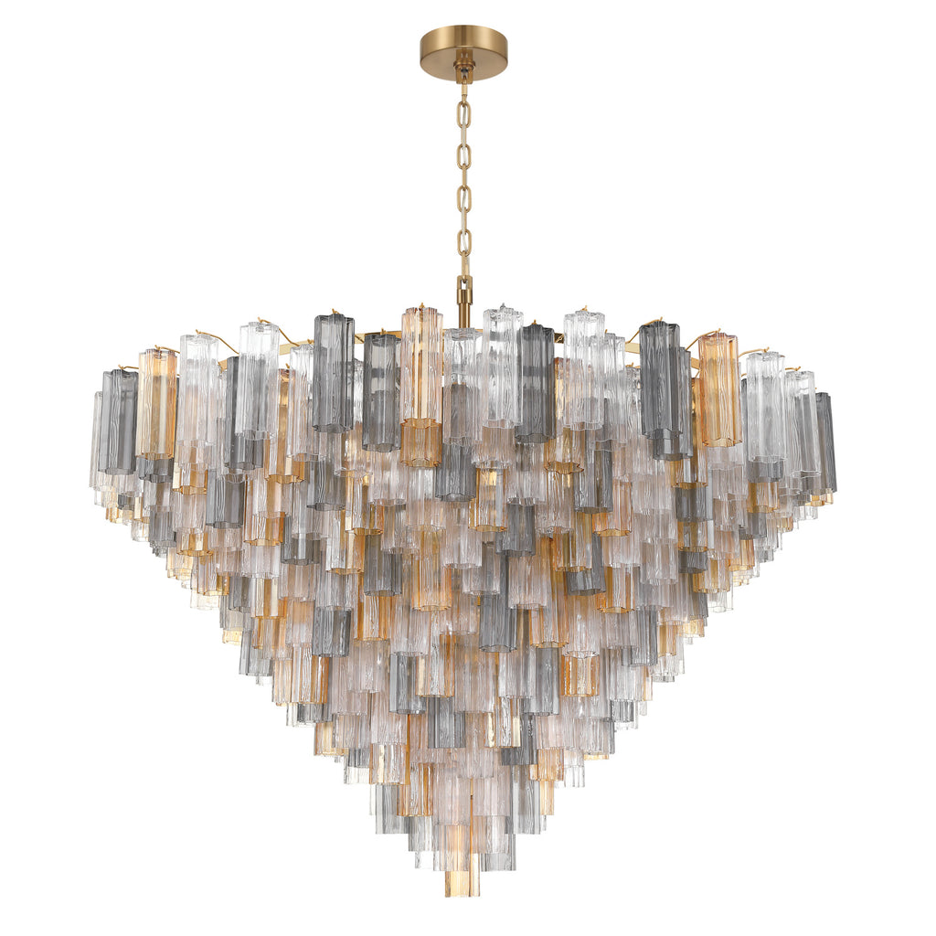 ADD-329-AG-AU Addis 62'' Chandelier | Alternate Image