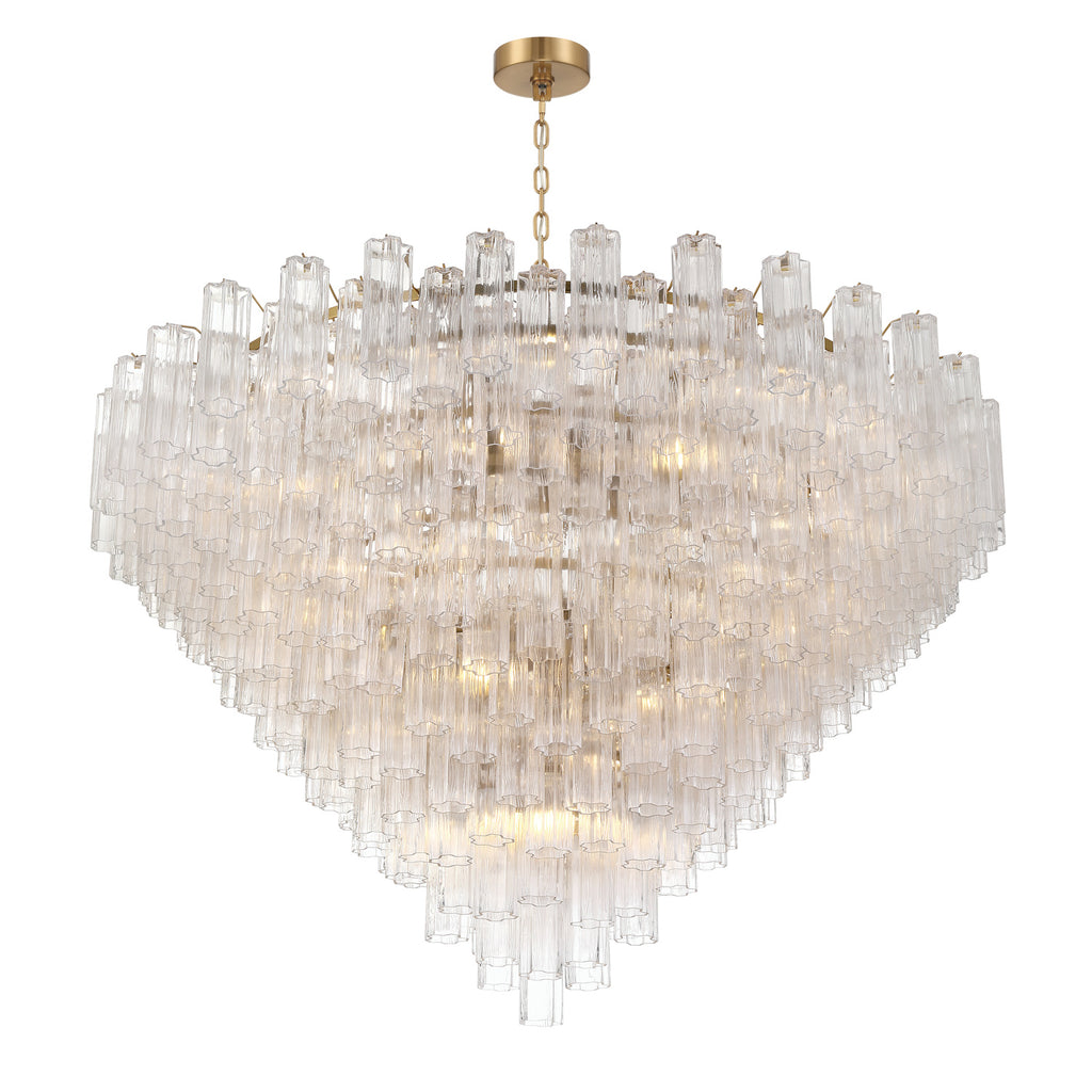 ADD-329-AG-CL Addis 62'' Chandelier | Alternate Image