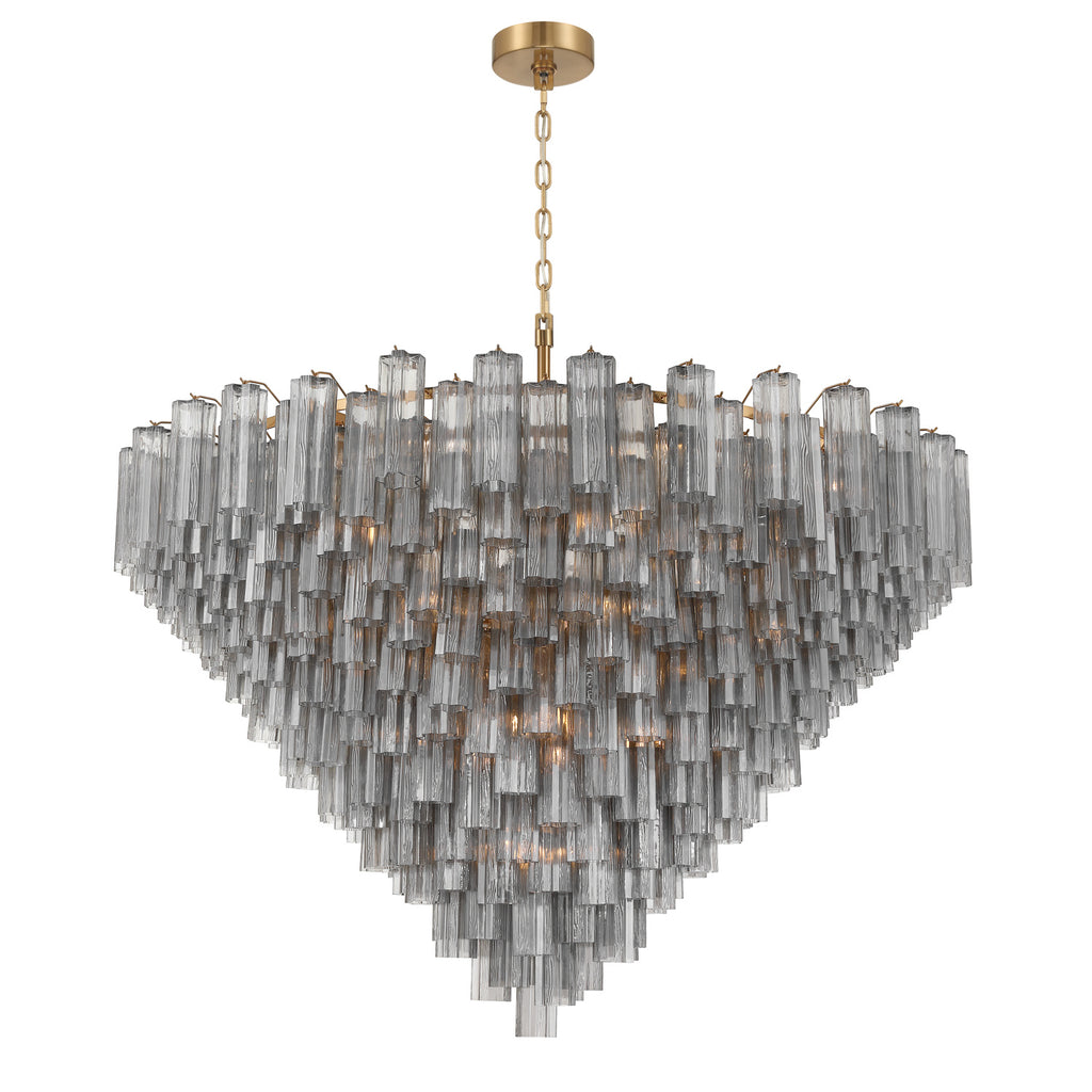 ADD-329-AG-SM Addis 62'' Chandelier | Main Image