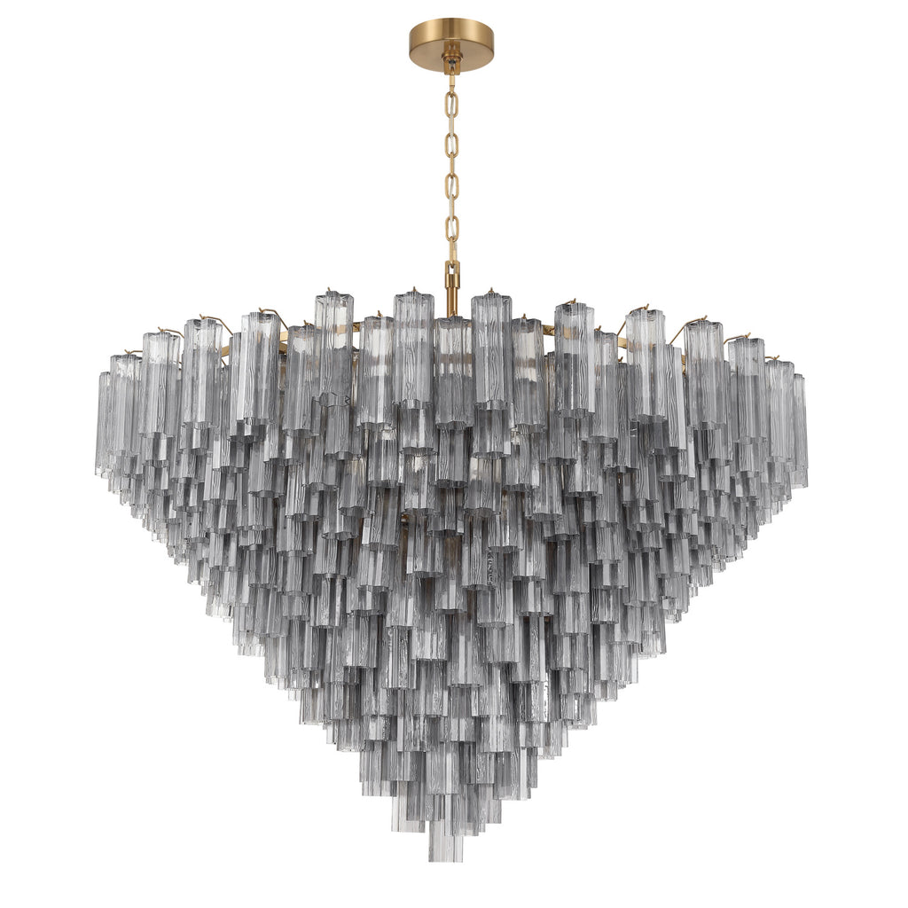 ADD-329-AG-SM Addis 62'' Chandelier | Alternate Image