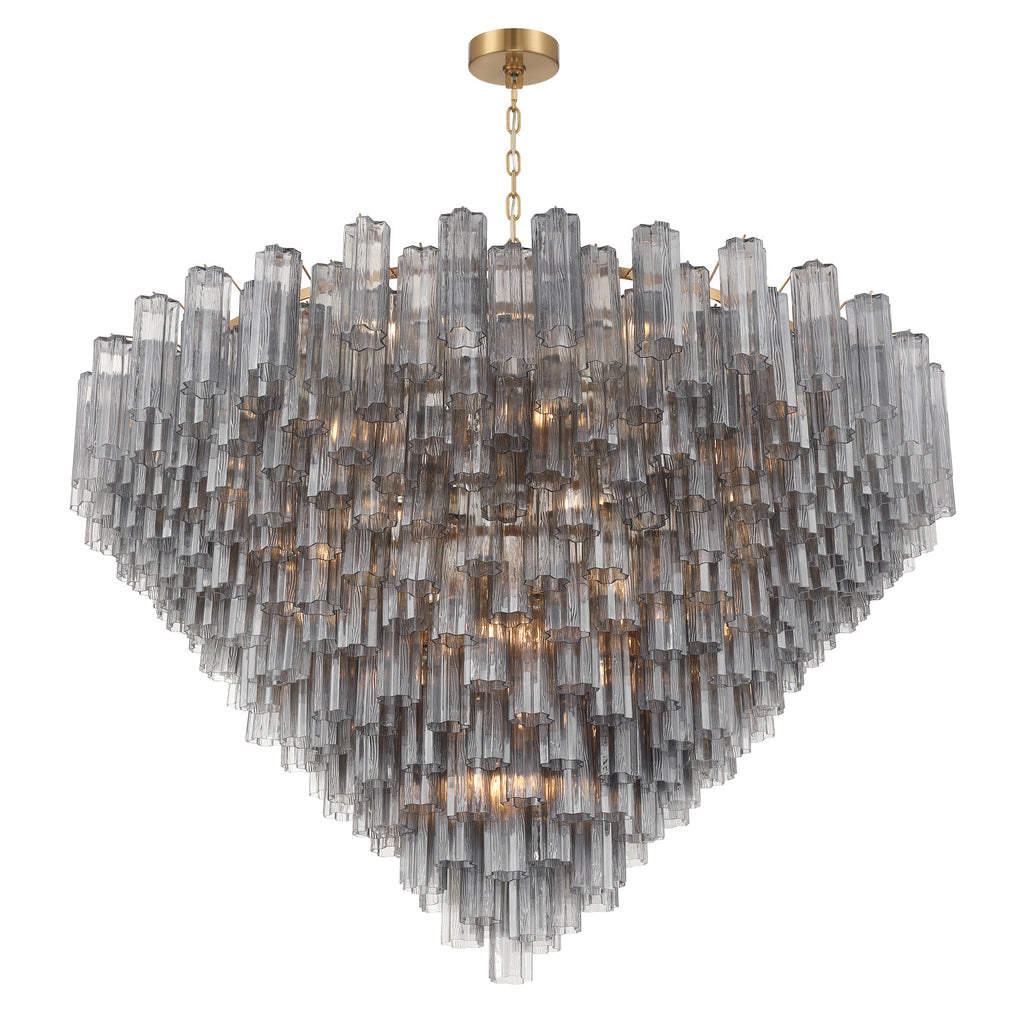 ADD-329-AG-SM Addis 62'' Chandelier | Alternate Image