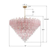 ADD-329-AG-SP Addis 62'' Chandelier | Dimensions Image
