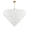 ADD-329-AG-WH Addis 62'' Chandelier | Alternate Image