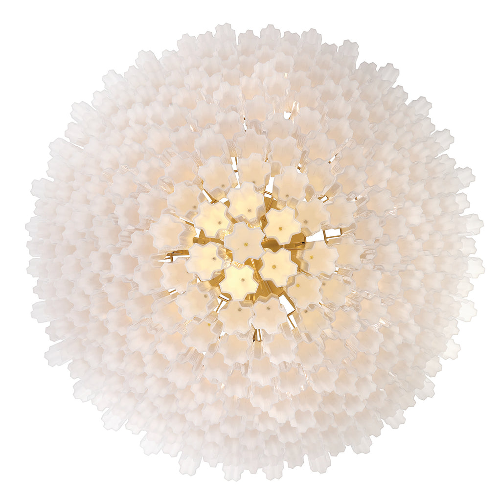 ADD-329-AG-WH Addis 62'' Chandelier | Alternate Image