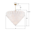 ADD-329-AG-WH Addis 62'' Chandelier | Dimensions Image