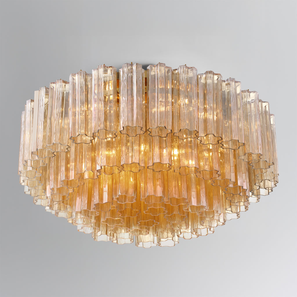 ADD-331-AG-AM Addis 32'' Flush Mount | Lifestyle Image