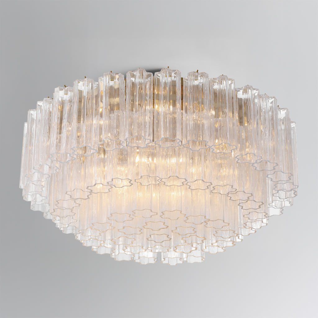 ADD-331-AG-CL Addis 32'' Flush Mount | Lifestyle Image