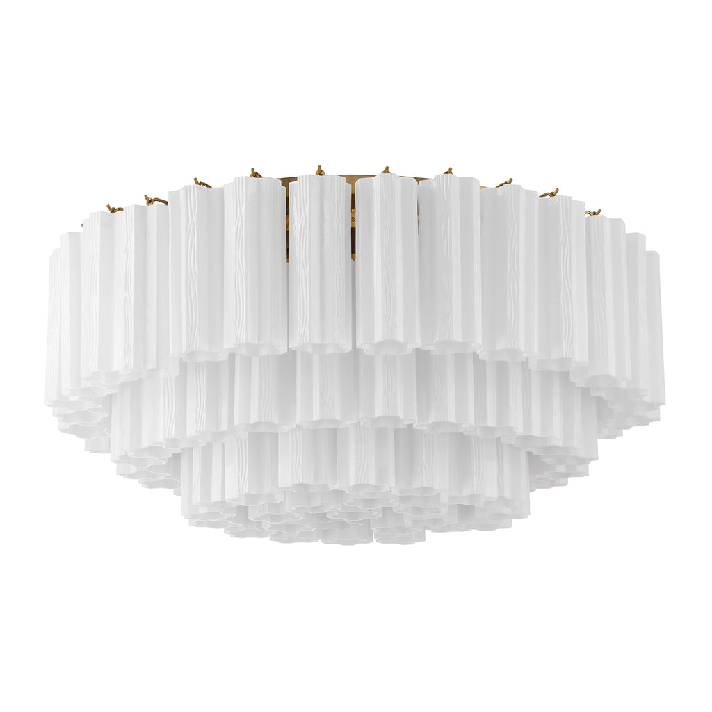 ADD-331-AG-WH Addis 32'' Flush Mount | Alternate Image