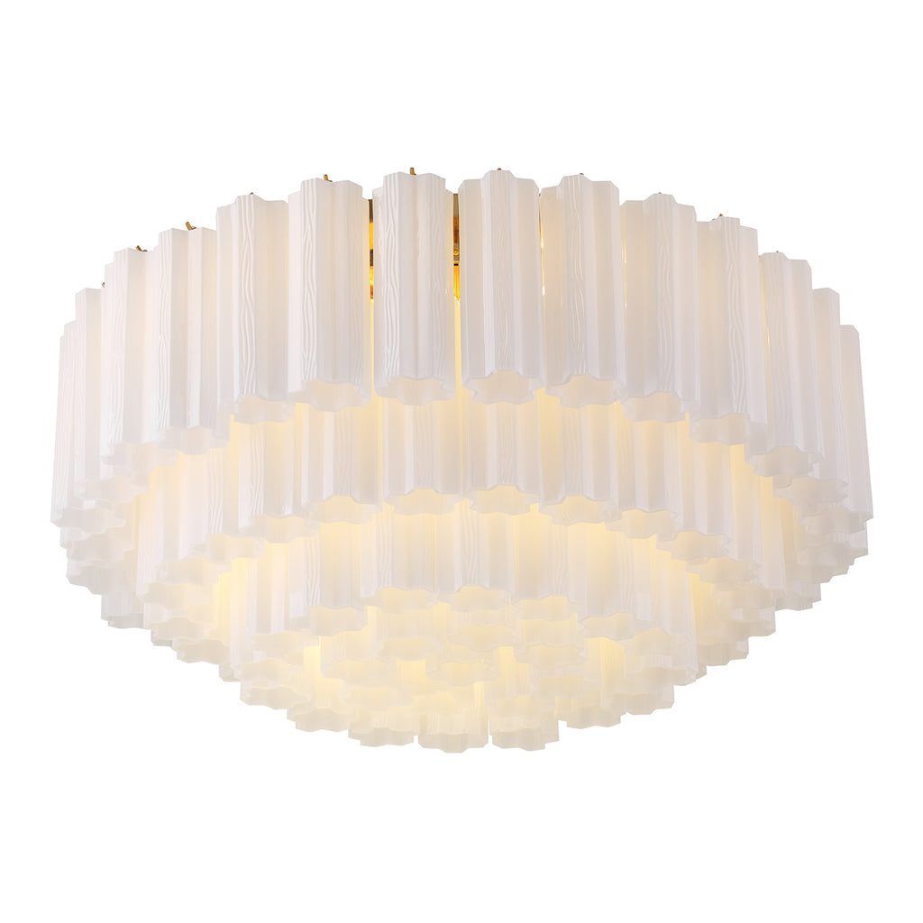 ADD-331-AG-WH Addis 32'' Flush Mount | Alternate Image