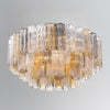 ADD-331-CH-AU Addis 32'' Flush Mount | Lifestyle Image