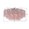 ADD-331-CH-SP Addis 32'' Flush Mount | Dimensions Image