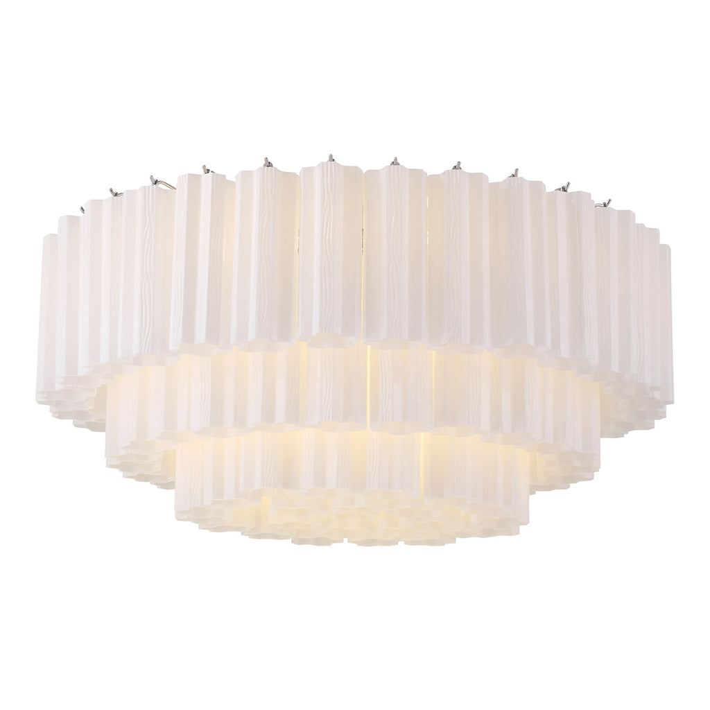 ADD-331-CH-WH Addis 32'' Flush Mount | Main Image