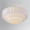 ADD-331-CH-WH Addis 32'' Flush Mount | Lifestyle Image