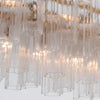 Crystorama Addis 65'' Linear Chandelier in Aged Brass - Additional View