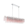 Crystorama Addis 65'' Linear Chandelier in Polished Chrome - Additional View