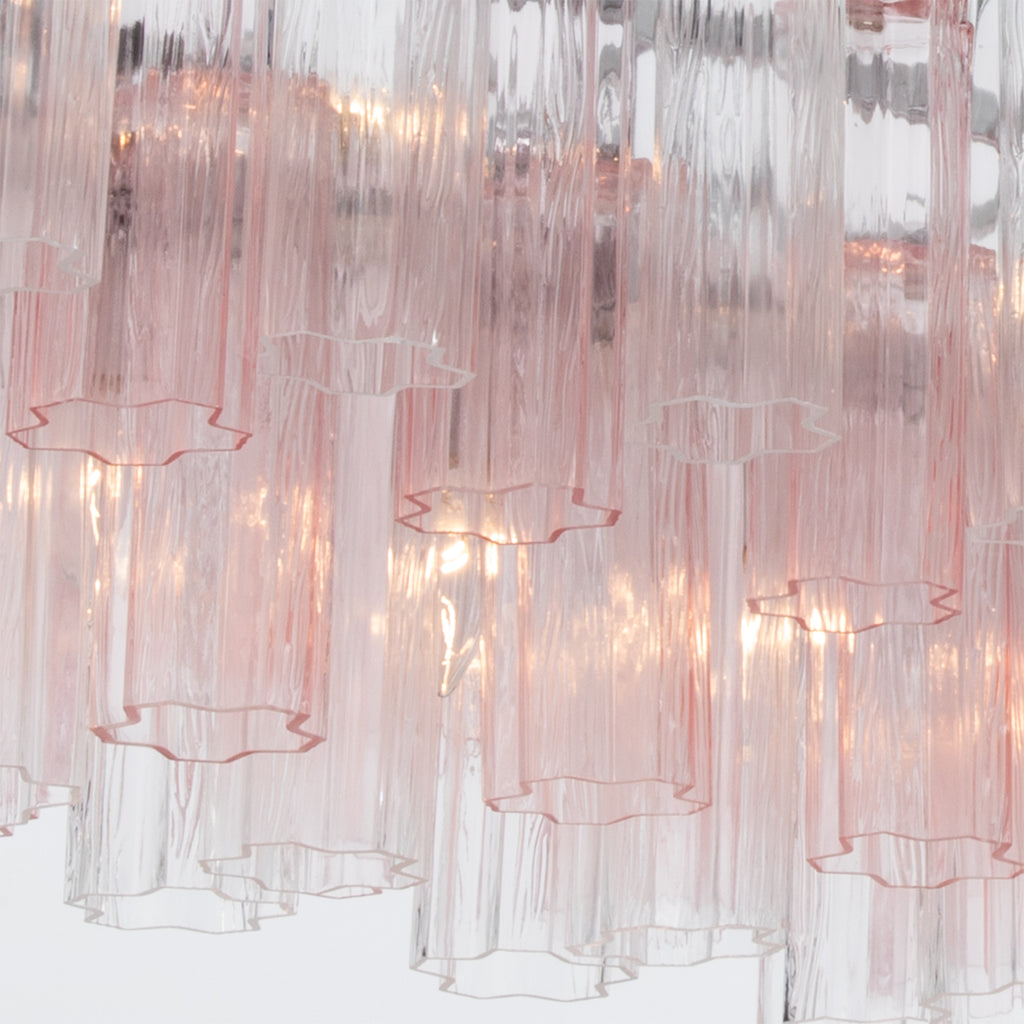 Crystorama Addis 65'' Linear Chandelier in Polished Chrome - Additional View