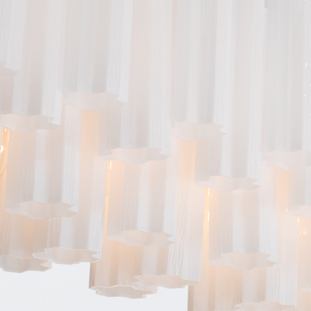Crystorama Addis 65'' Linear Chandelier in Polished Chrome - Additional View