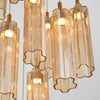 Crystorama Addis 12" Integrated LED Multi-Light Pendant in Aged Brass - Additional View