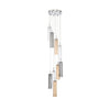 Crystorama Addis 12" Integrated LED Multi-Light Pendant in Polished Chrome - Additional View