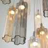 Crystorama Addis 12" Integrated LED Multi-Light Pendant in Polished Chrome - Additional View