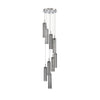 Crystorama Addis 12" Integrated LED Multi-Light Pendant in Polished Chrome - Additional View
