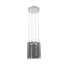 Crystorama Addis 12" Integrated LED Multi-Light Pendant in Polished Chrome - Additional View