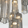 Crystorama Addis 12" Integrated LED Multi-Light Pendant in Polished Chrome - Additional View
